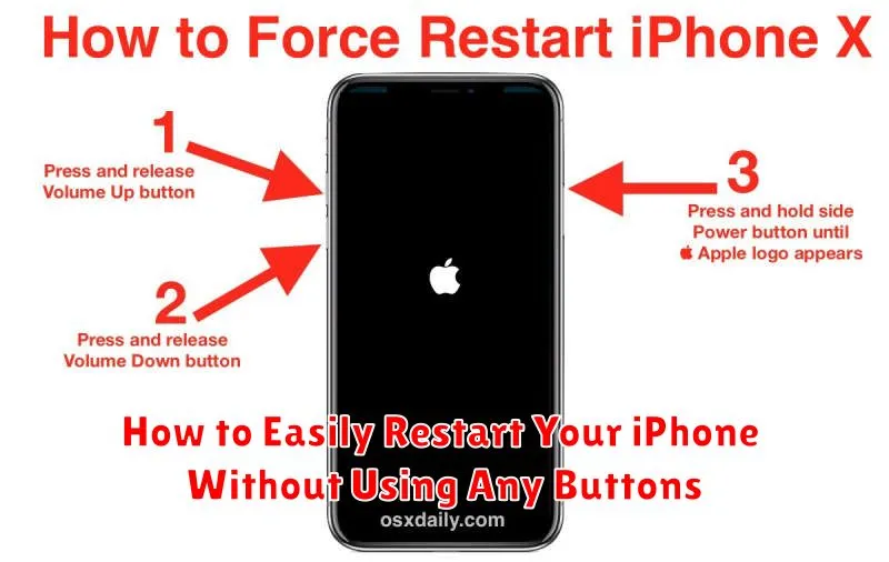 How to Easily Restart Your iPhone Without Using Any Buttons