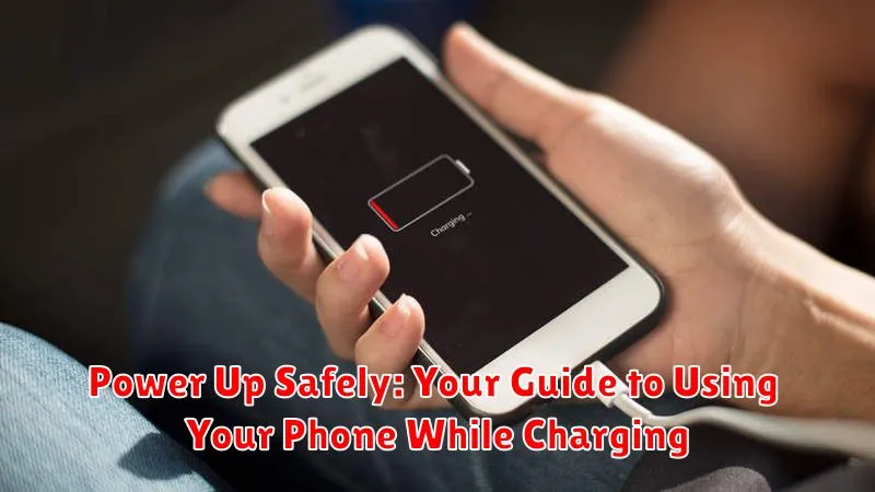 Power Up Safely: Your Guide to Using Your Phone While Charging