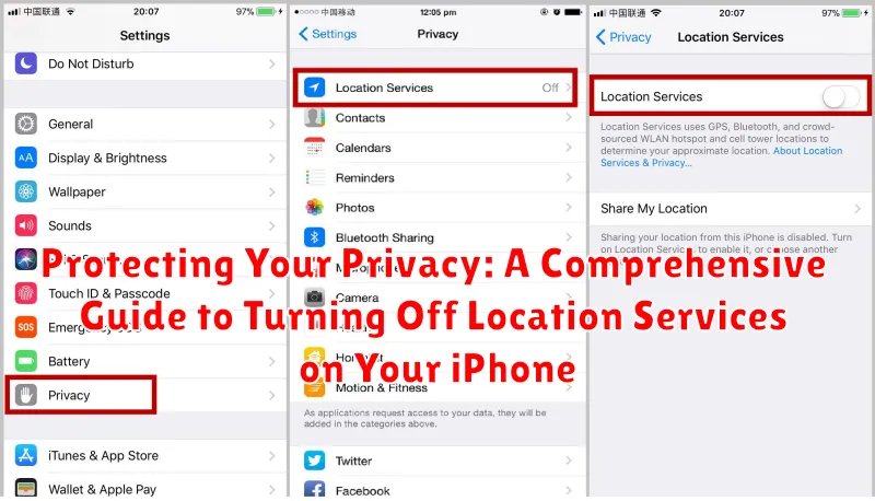 Protecting Your Privacy: A Comprehensive Guide to Turning Off Location Services on Your iPhone